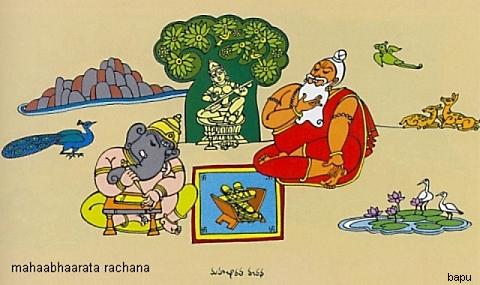 vyasa, ganesha