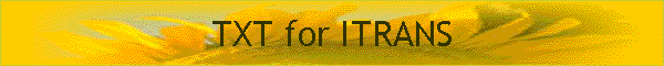 TXT for ITRANS